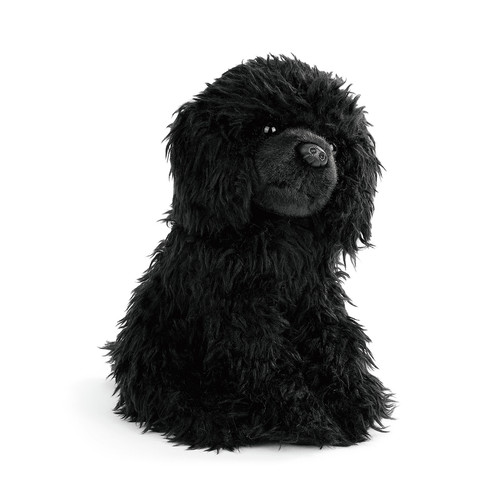 black poodle stuffed animal