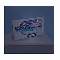 DIY Light-Up Ship in a Bottle