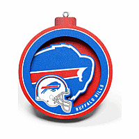 Buffalo Bills 3D Logo Ornament