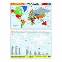 Learning Mat: World Map