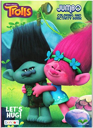 trolls coloring book raff and friends